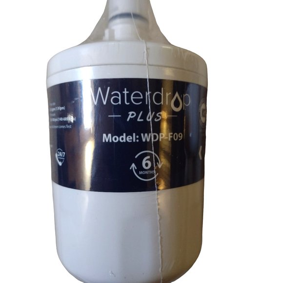 3-Pack Waterdrop Plus Refrigerator Water Filter, Replacement for Whirlpool 81714 - Picture 4 of 5